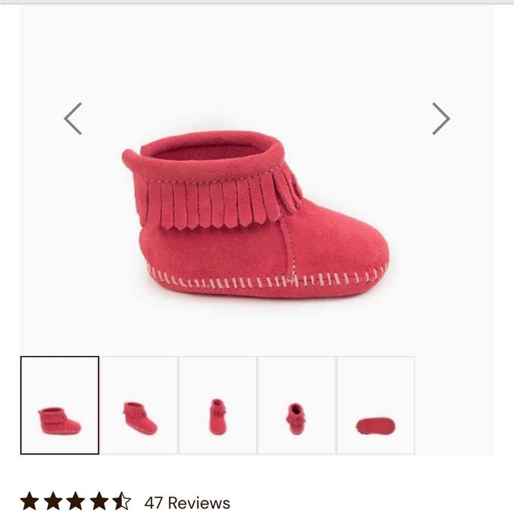 Minnetonka moccasin booties